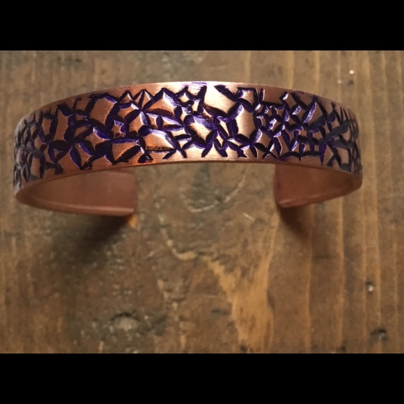 OOAK Copper Bracelet Hand made in my studio - Picture 2 of 2
